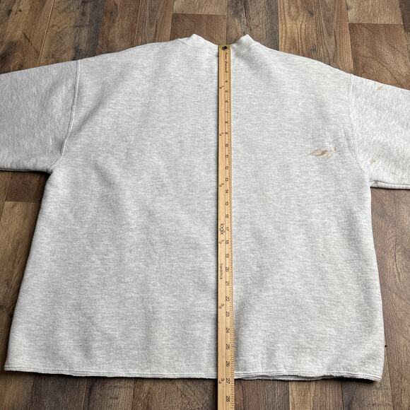 Vintage 90s Disney World Sweatshirt Men's XL Gray Crew Neck Short Sleeve 6252 - Picture 8 of 11